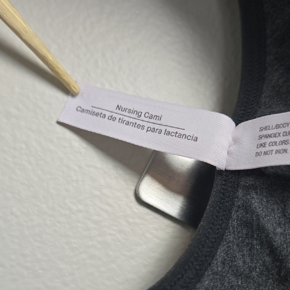 Auden Gray Nursing Tank Top Adjustable Strap Seamless (Bundle Of 2) - Picture 3 of 9